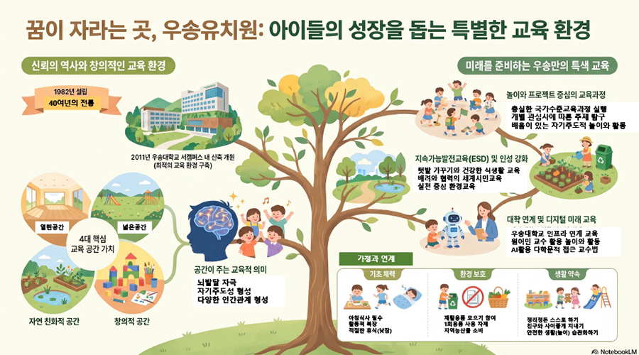 꿈이 자라는 곳, 우송유치원